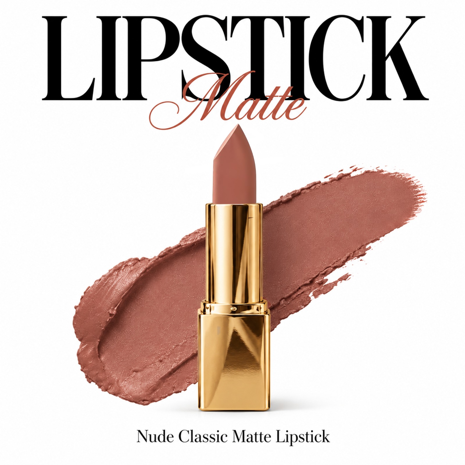 Mellow Nude Bullet Matte Lipstick by Lois Chloé