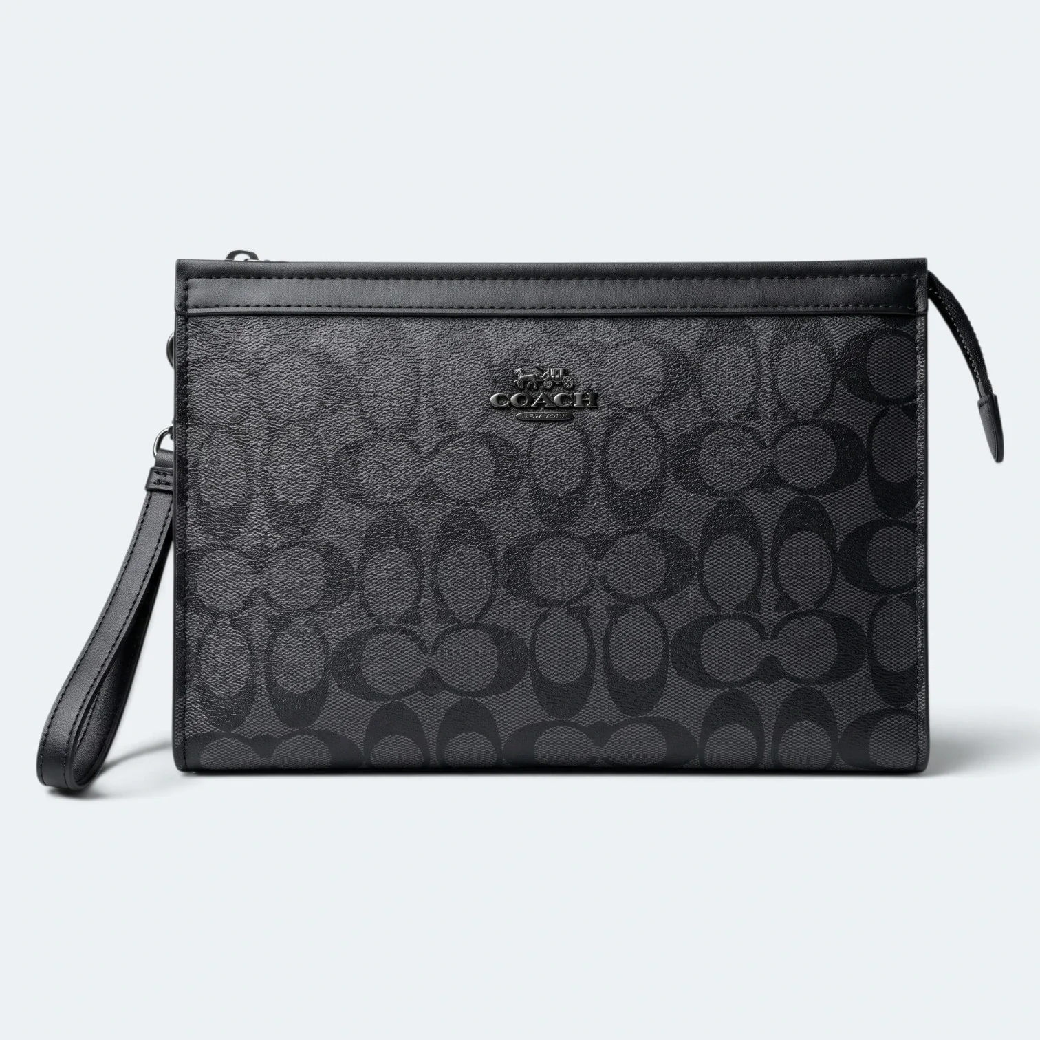 Coach Signature Canvas Hand Clutch 8150-14