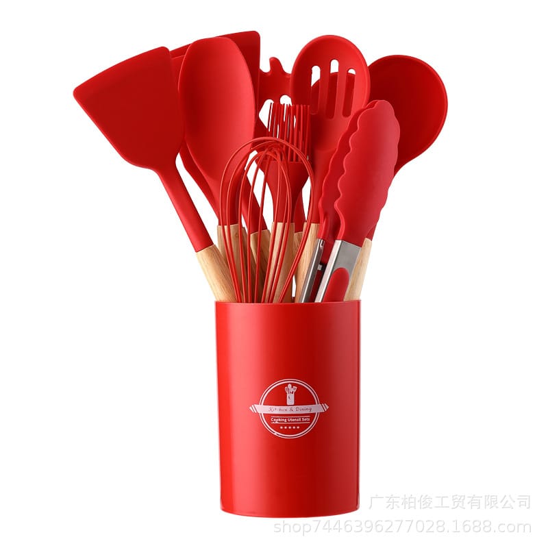 Silicon Spatula Set 12 Pcs প্রোডাক্ট প্রিভিউ