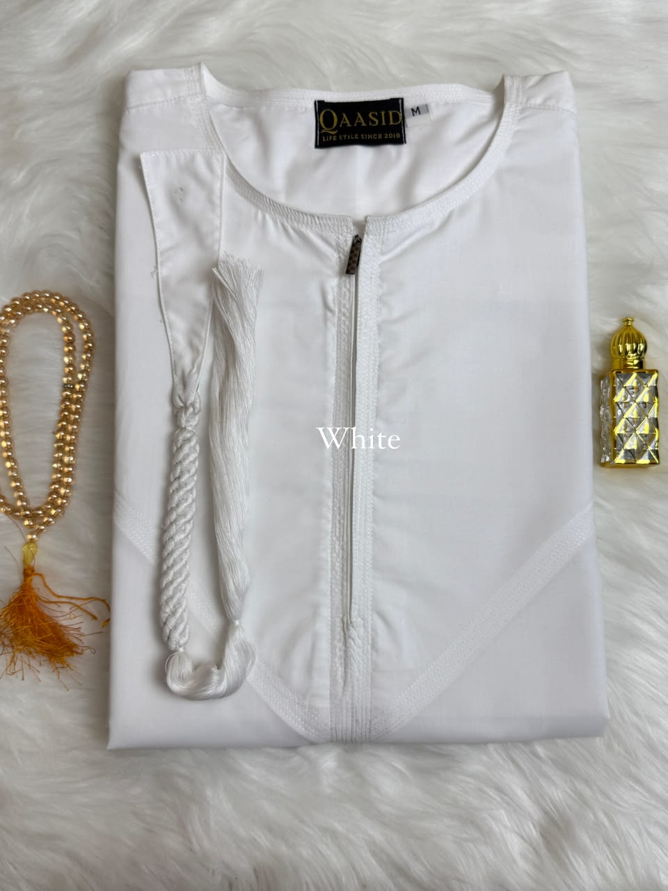 Premium Emirati Jubbah - White