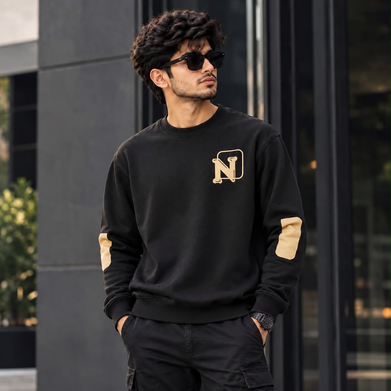 NEXTMEN SWEATSHIRT - Black